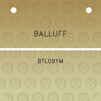 balluff-btl09ym