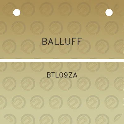 balluff-btl09za