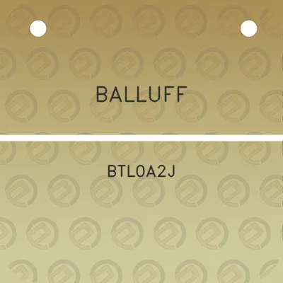 balluff-btl0a2j