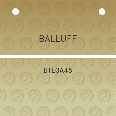 balluff-btl0a45