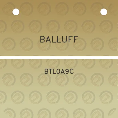 balluff-btl0a9c