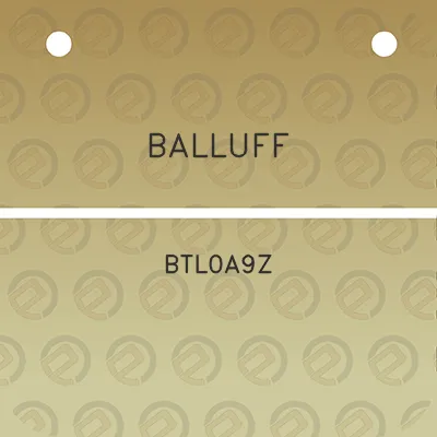 balluff-btl0a9z