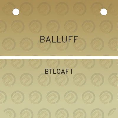 balluff-btl0af1