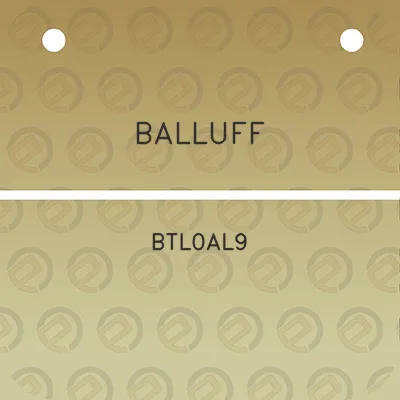 balluff-btl0al9