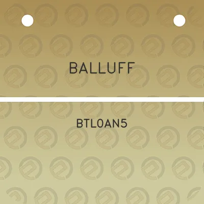 balluff-btl0an5