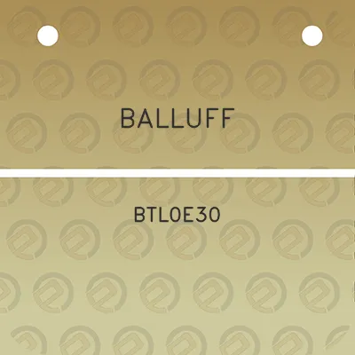 balluff-btl0e30