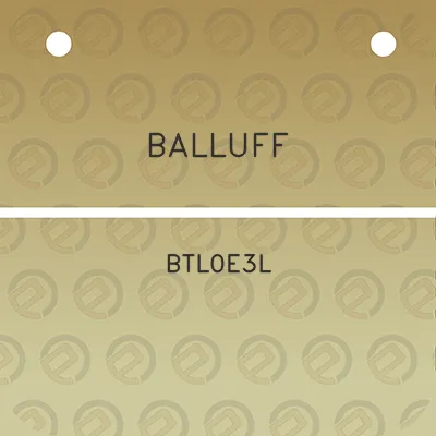 balluff-btl0e3l