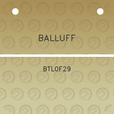 balluff-btl0f29