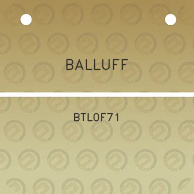 balluff-btl0f71