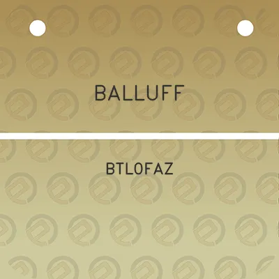 balluff-btl0faz