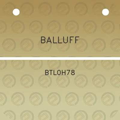 balluff-btl0h78