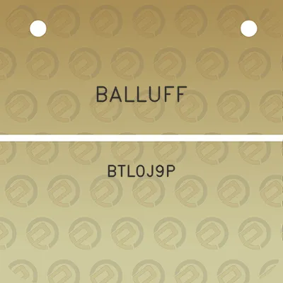 balluff-btl0j9p