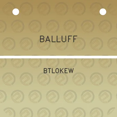 balluff-btl0kew