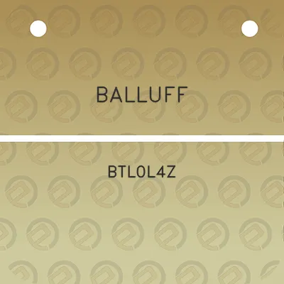 balluff-btl0l4z