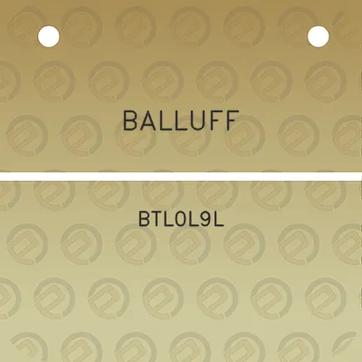 balluff-btl0l9l