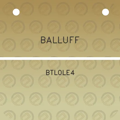 balluff-btl0le4