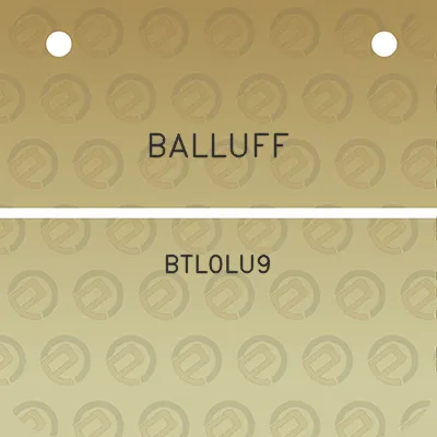 balluff-btl0lu9