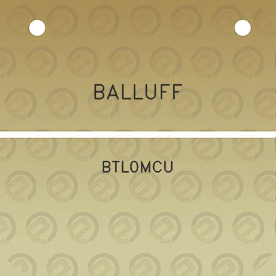 balluff-btl0mcu