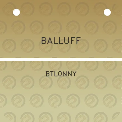 balluff-btl0nny