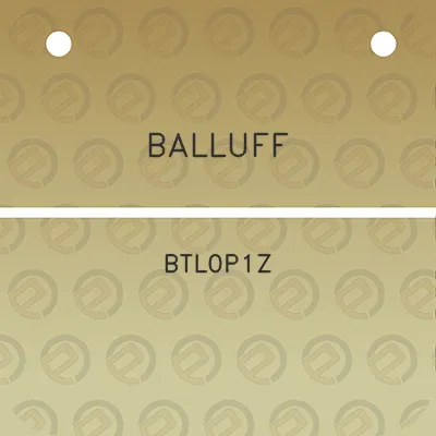 balluff-btl0p1z