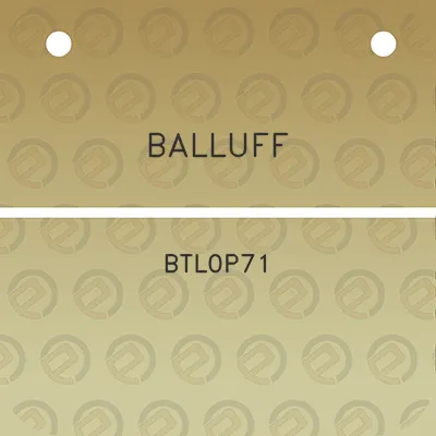 balluff-btl0p71