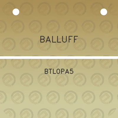 balluff-btl0pa5