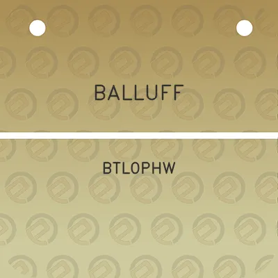 balluff-btl0phw