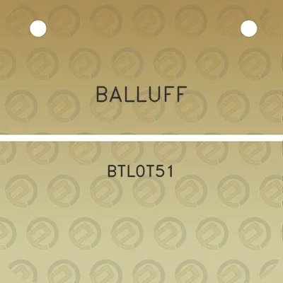 balluff-btl0t51