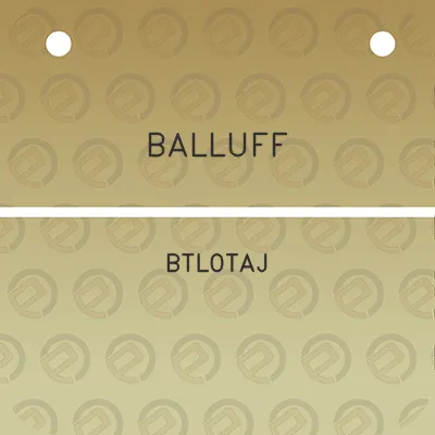 balluff-btl0taj