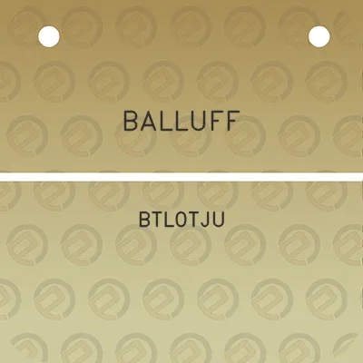 balluff-btl0tju