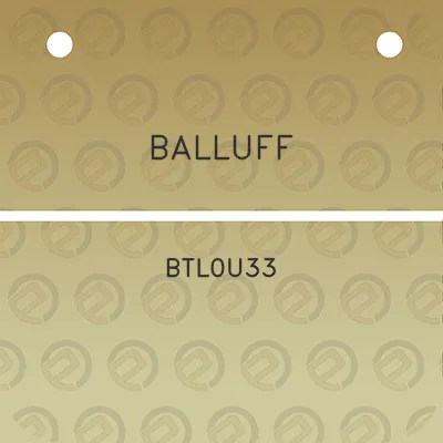 balluff-btl0u33