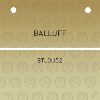 balluff-btl0u52