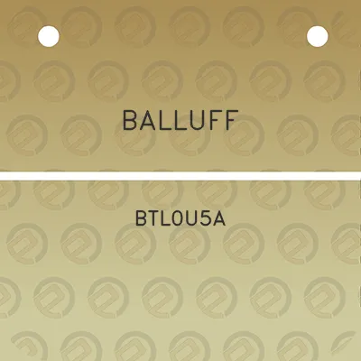 balluff-btl0u5a