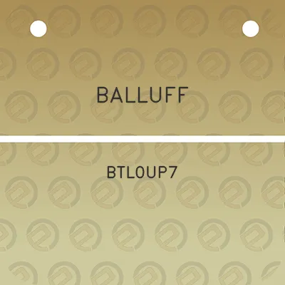 balluff-btl0up7