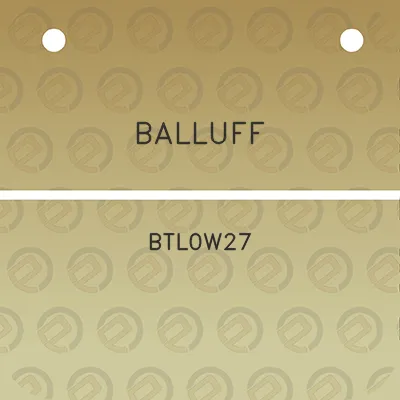 balluff-btl0w27