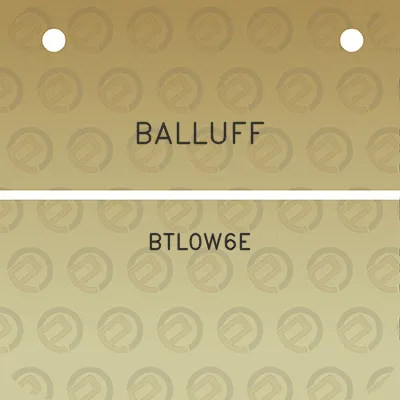 balluff-btl0w6e