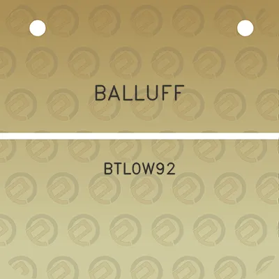 balluff-btl0w92