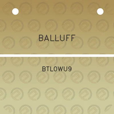 balluff-btl0wu9