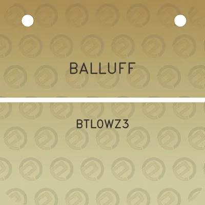 balluff-btl0wz3