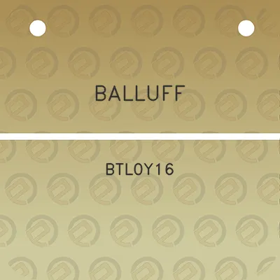 balluff-btl0y16