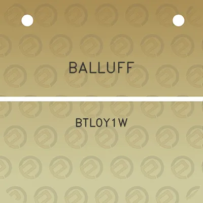 balluff-btl0y1w