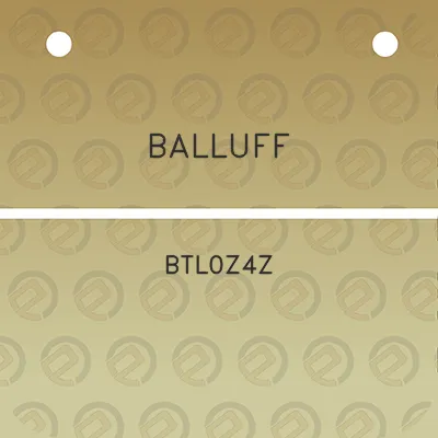 balluff-btl0z4z