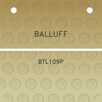 balluff-btl109p