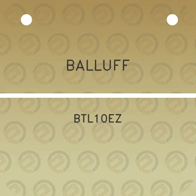 balluff-btl10ez