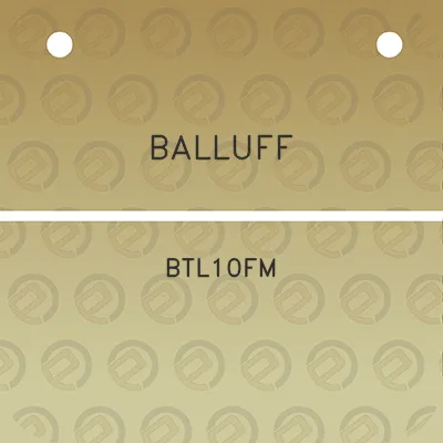 balluff-btl10fm