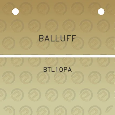 balluff-btl10pa