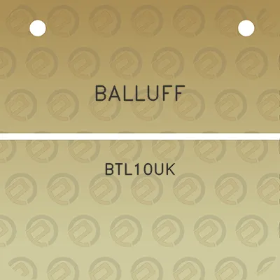 balluff-btl10uk