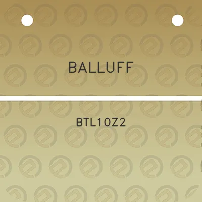 balluff-btl10z2