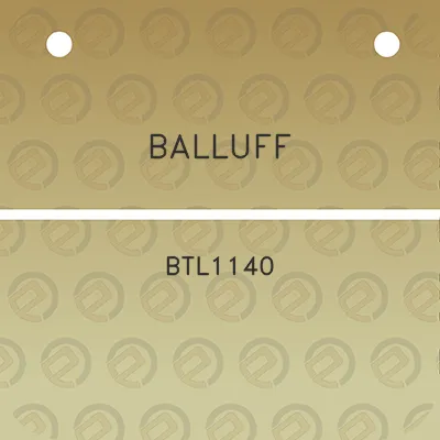 balluff-btl1140