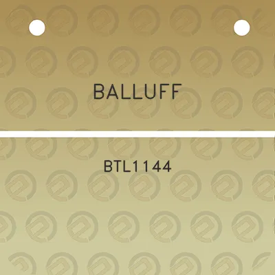 balluff-btl1144